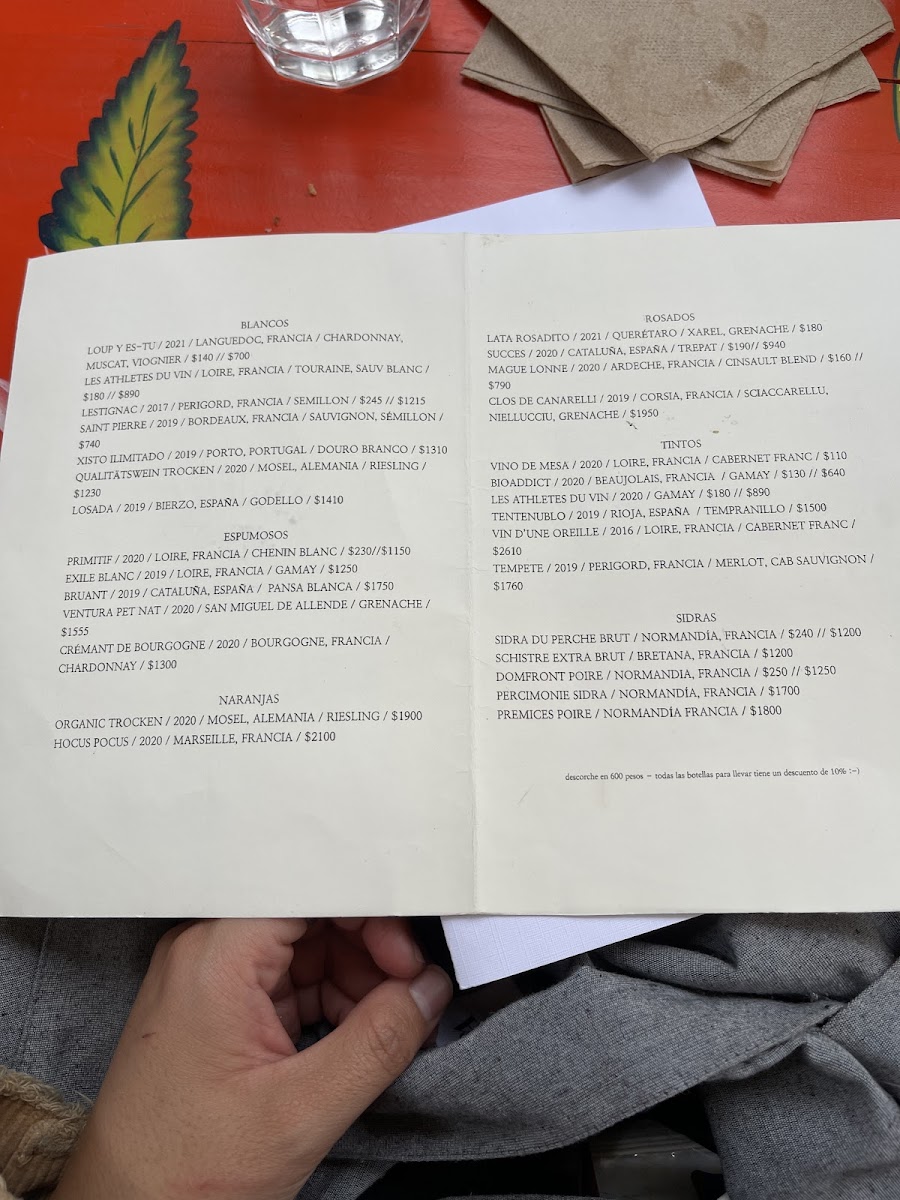 Cafe Trucha Menu - Image 4